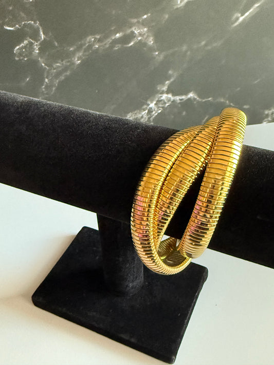 Gold layer bracelet