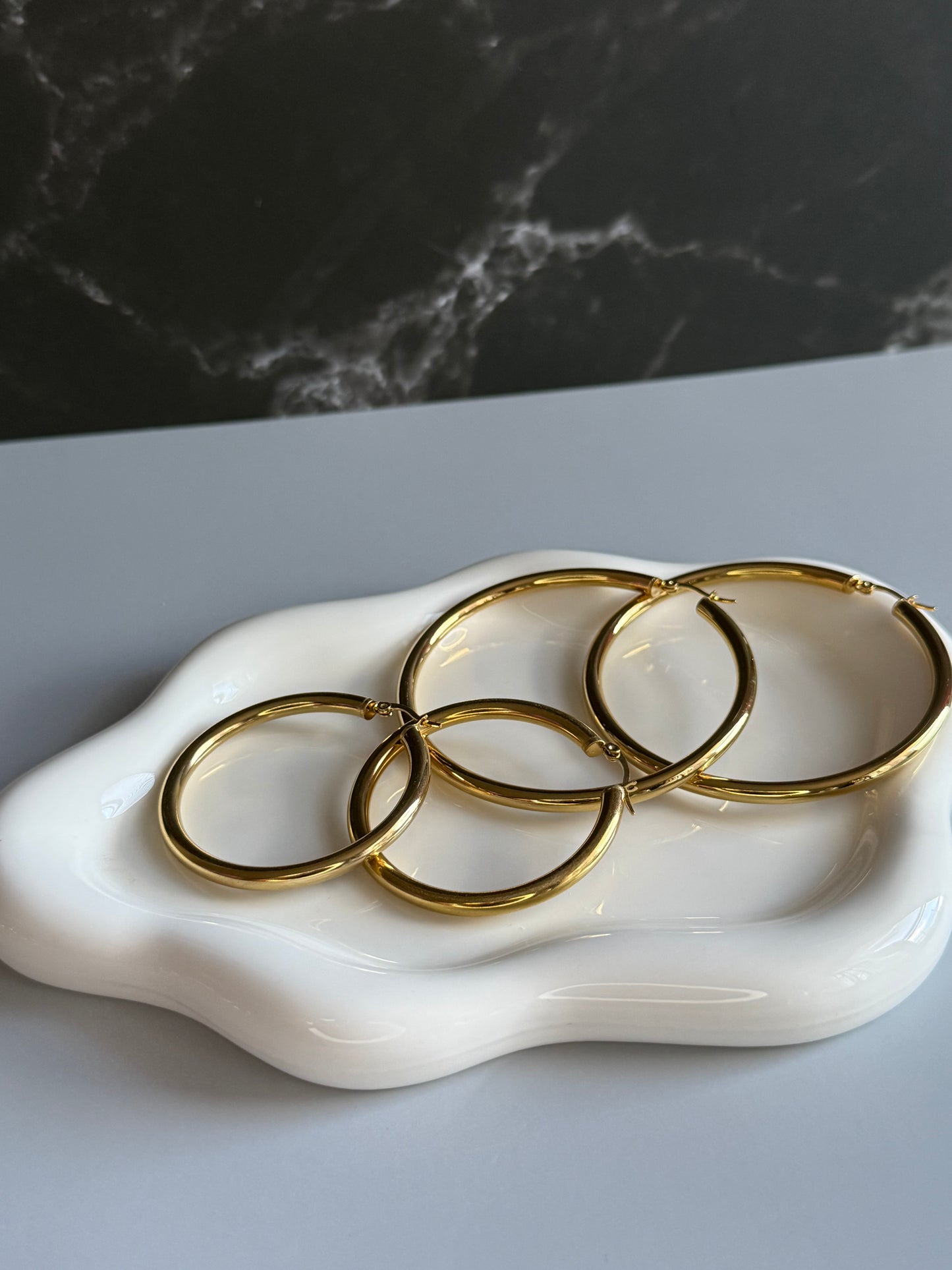 Cookie Hoop earring